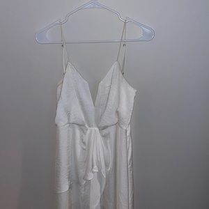 Lulus white long dress!